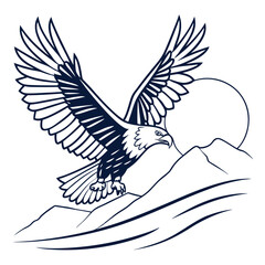 a-line-art-eagle-soaring-with-wings-spread--vector (2).eps