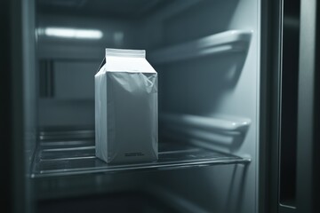 refrigerator with milk box