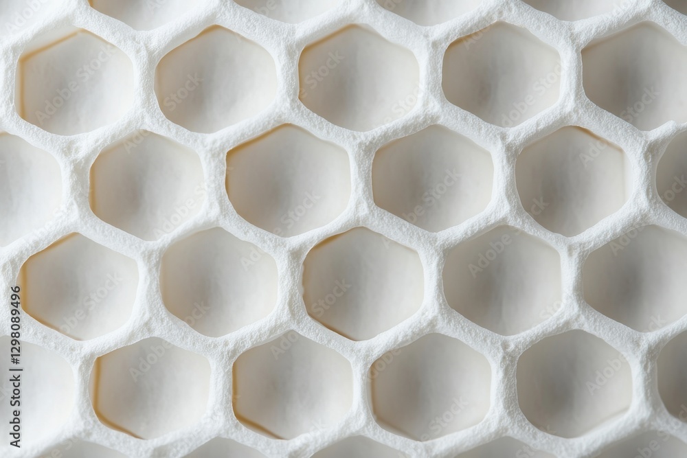 Poster honeycomb structure close-up nature image macro detailed view natural patterns for seo impact