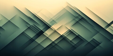 Intersecting geometric planes create an abstract modern composition