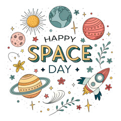 happy birthday card with a cake