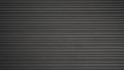 Dark anthracite gray grey 3d grunge abstract corrugated striped, concrete cement stone stripes tile wall texture background