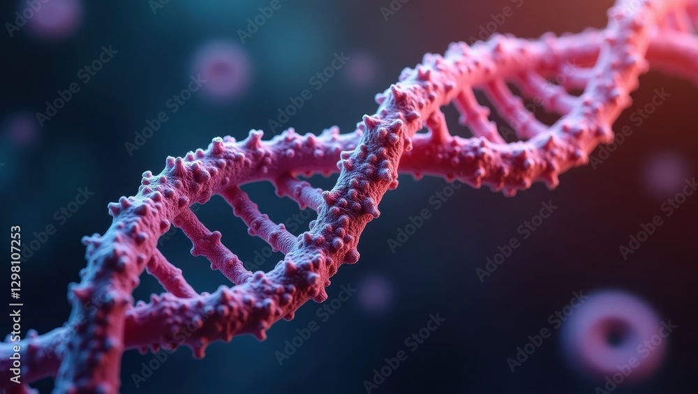 Poster vcan. structure of double stranded dna is shown in this image
