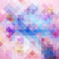 Obraz premium Colorful polygonal abstract background. Low poly effect. Polygon backdrop.