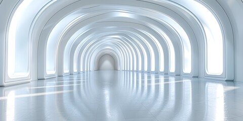 Obraz premium light in the tunnel