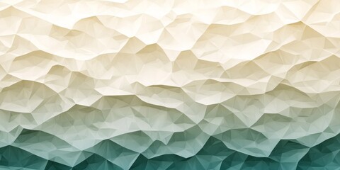 Obraz premium Abstract gradient geometric pattern resembling crumpled paper topography