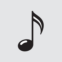 Obraz premium Eighth Musical Note