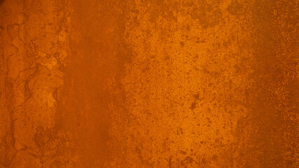 Grunge rusty orange brown metal corten steel stone background texture banner