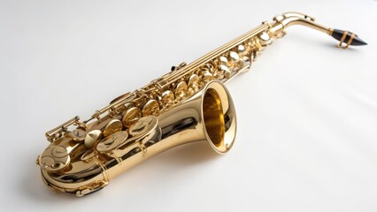 Fototapeta premium Gold Saxophone