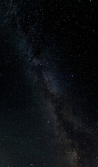 Fototapeta premium night starscape in the countryside