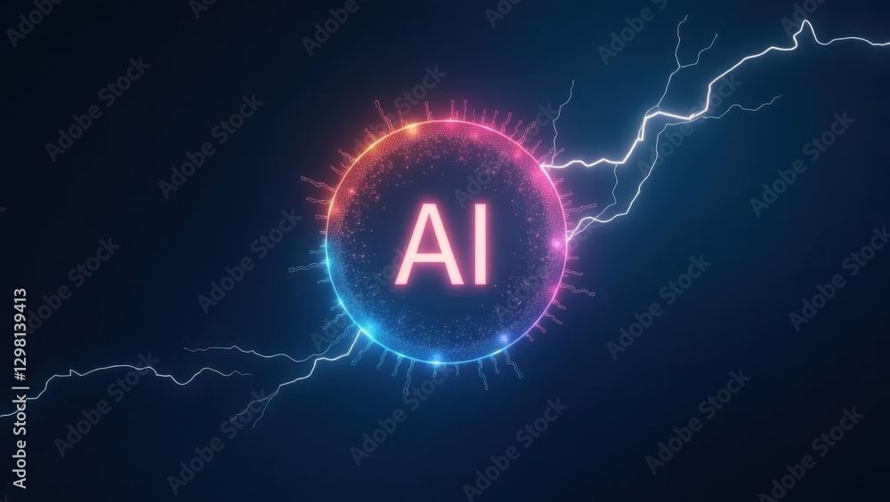 Poster ai certification. logo of ai is shown in circular shape with lightning