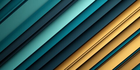 Diagonal stripes create an abstract pattern with shades of blue