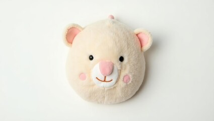 Baby Head Protector. Soft plush teddy bear face wall decoration, nurse