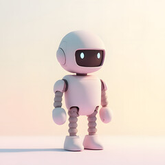 Fototapeta premium 3d render of a robot