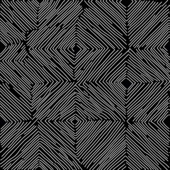 Mesmerizing Geometric Line Pattern in Monochrome Tones for Versatile Design Applications