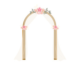 Wedding gate decoration 
