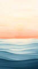 Obraz premium soft sand seafoam gradient abstract background