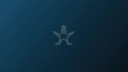 Truenas. Dark blue gradient background with smooth texture, abstract d