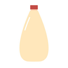 Flat design mayonnaise icon. Vector.