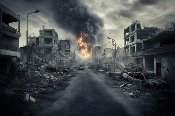 Desolation Street Digital Illustration