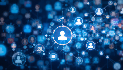 Obraz premium human connections concept