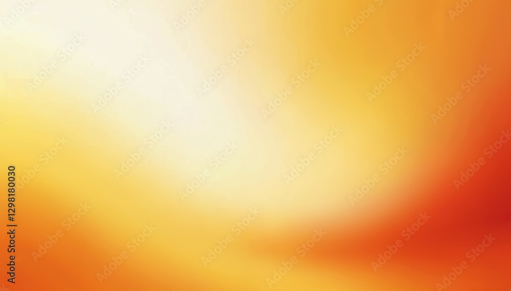 Leinwandbilder abstract blurred gradient background from yellow to orange. smooth, soft transition with light and s