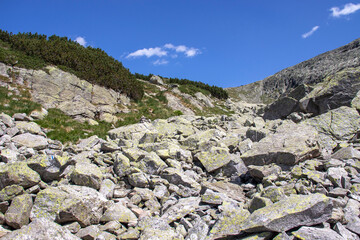 Rila Mountain around The Scary lake, Bulgaria