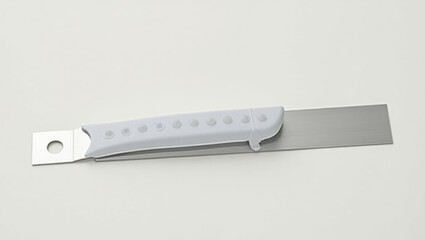 Skimming Blade. Flexible putty knife white handle scraping renovation