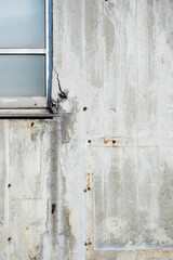 街中の様々な建造物の壁の模様