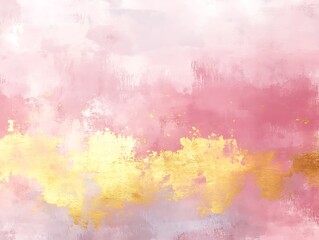 Obraz premium soft abstract pattern with golden hues