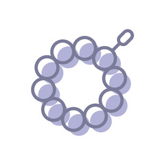 Beads  Vector icon