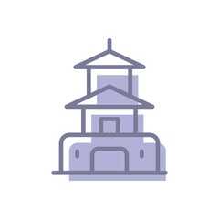 Pagoda Vector icon