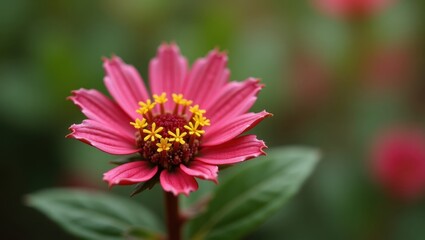 Obraz premium Rhodiola Rosea. Plant care app plantnet Squarespace designer heic Grow therapy Cognitive distortion plantyou Giftee picturethis Pink zinnia flower bloom close-up vibrant garden summe