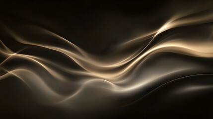 Fototapeta premium Elegant dark gradient background with smooth transitions and flowing lines