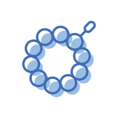 Beads  Vector icon