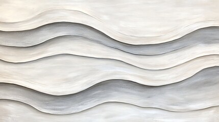 ivory silver soft abstract waves background