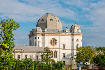 Synagogue of Gyor, built by the neologian Israelite congregation between 1868 and 1870 in...