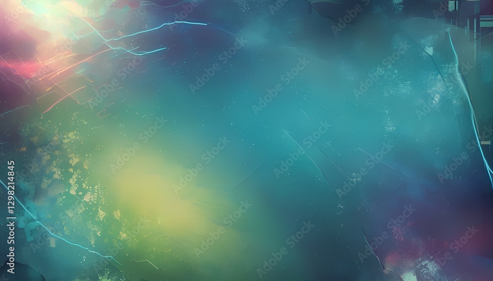 Poster Dynamic abstract light patterns digital art creation colorful background creative environment artistic viewpoint visual expression
