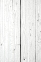 Fototapeta premium Background of rustic white wooden panels with a weathered distressed texture for design or decor projects, distressed, white
