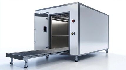 Warehouse freezer cold storage refrigeration chamber for food preservation