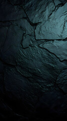 Dark Teal Stone Texture Background