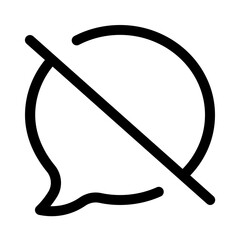 no communication line style, perfect for user interface projects