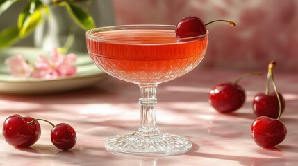 Divine Cherry Detox Cocktail