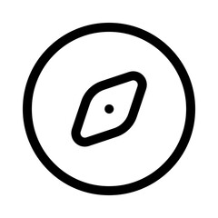 manual compass line style, perfect for user interface projects