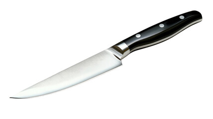 Obraz premium High-quality kitchen knife with a sleek design and ergonomic handle for comfortable use and precision cutting