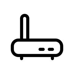 home router line style, perfect for user interface projects