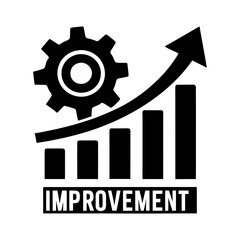 Business Growth and Improvement Icon  