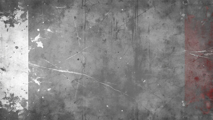 Detailed Distressed and Weathered Surface Background Texture in Monochrome Grunge Color