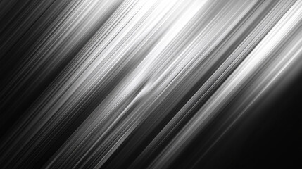 Obraz premium Abstract Diagonal Lines, Monochrome Background, Sleek Design. Abstract Background with Diagonal Black and White Stripes