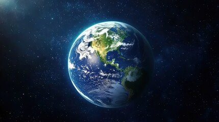 Fototapeta premium Earth in Space